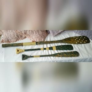 Pottery Barn wooden oars